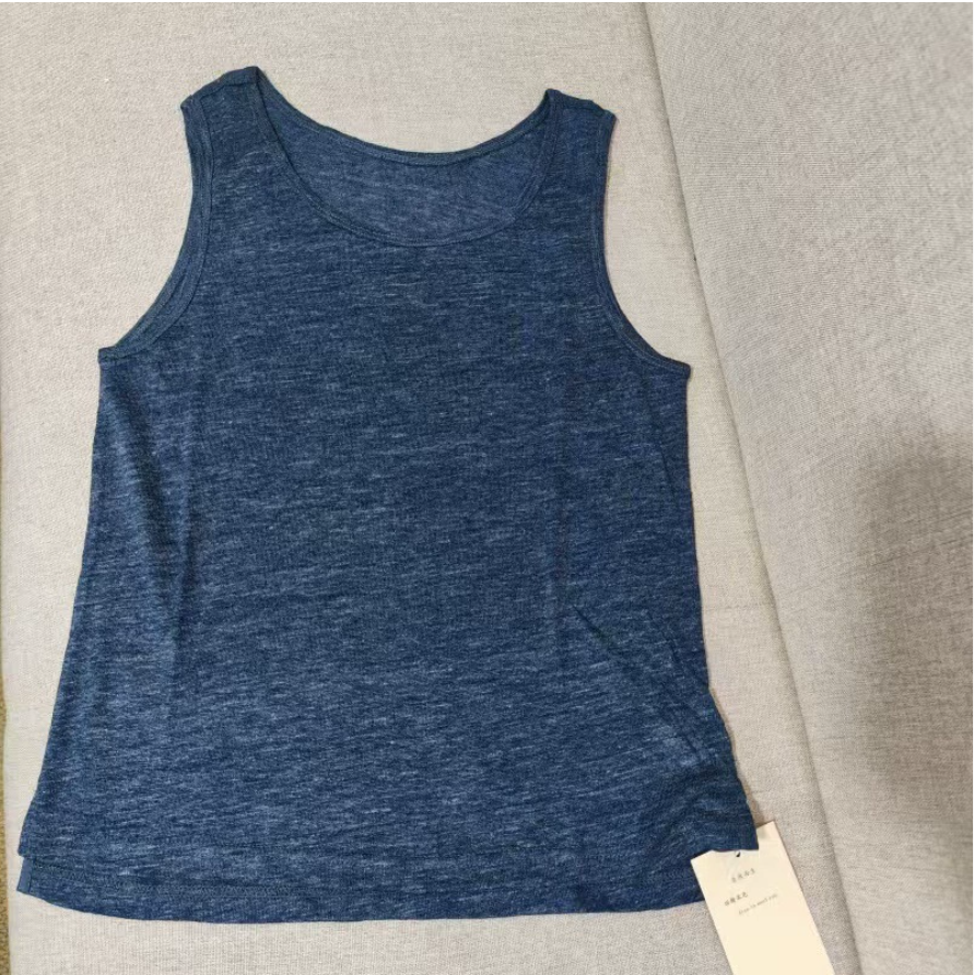 13色展開△100%リネン タンクトップ▽