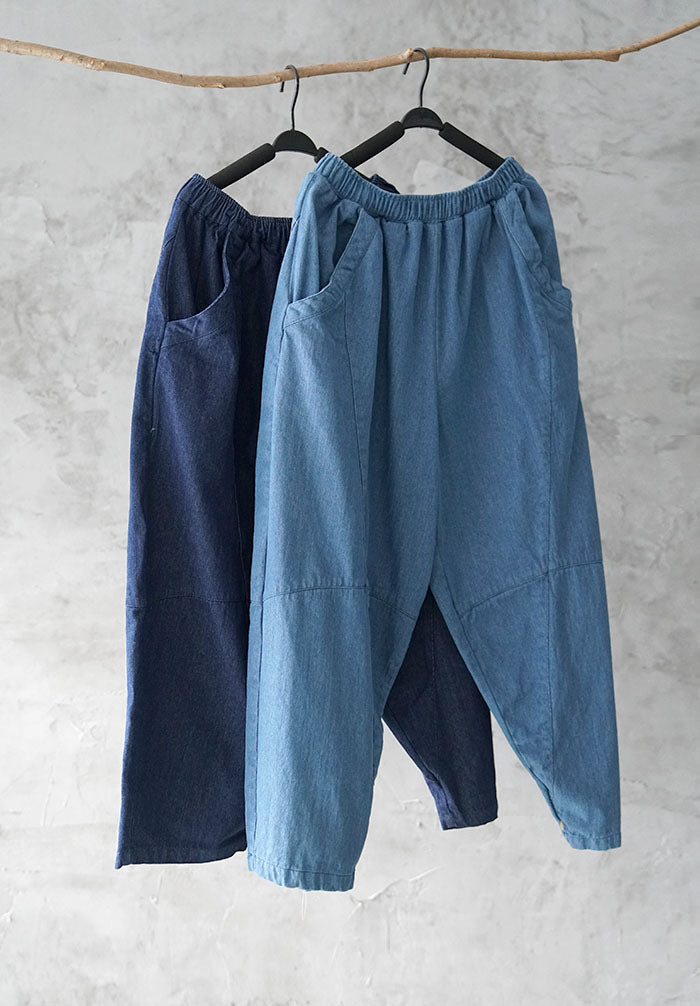 ◇◇SALE◇◇◇デニム デザイン 9分丈イージーパンツ◇