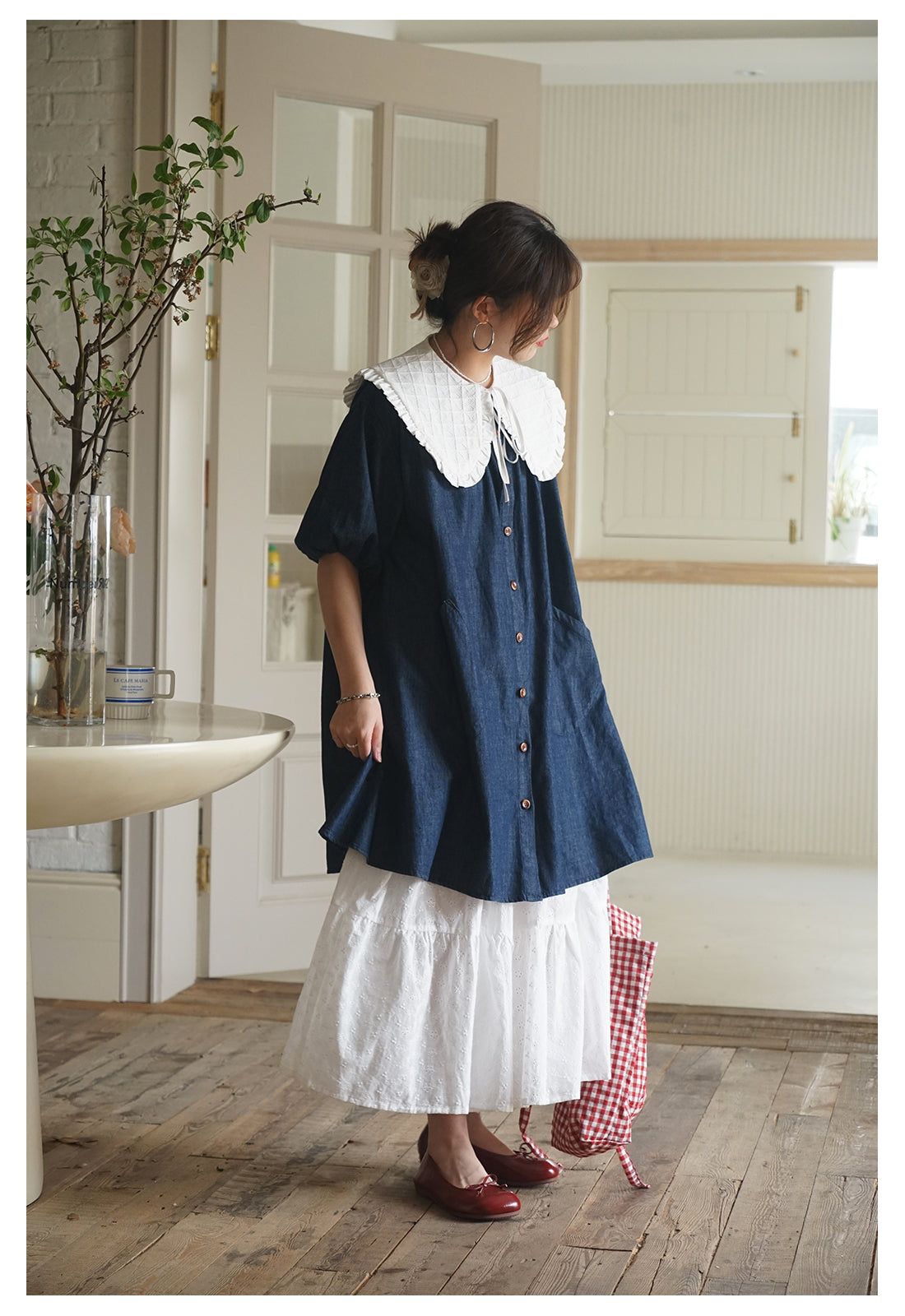 ◇レース ワイド イージー パンツ◇
