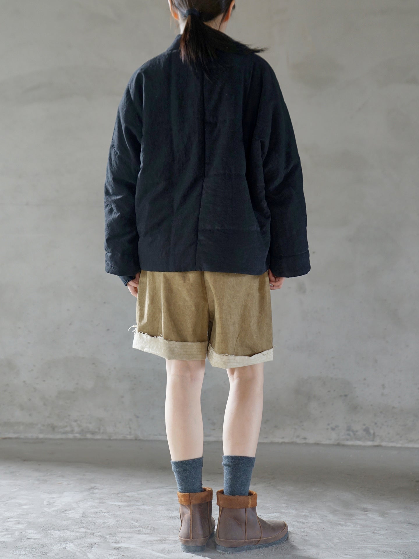 3色展開△オリエンタルデザイン 中綿 ジャケット◇