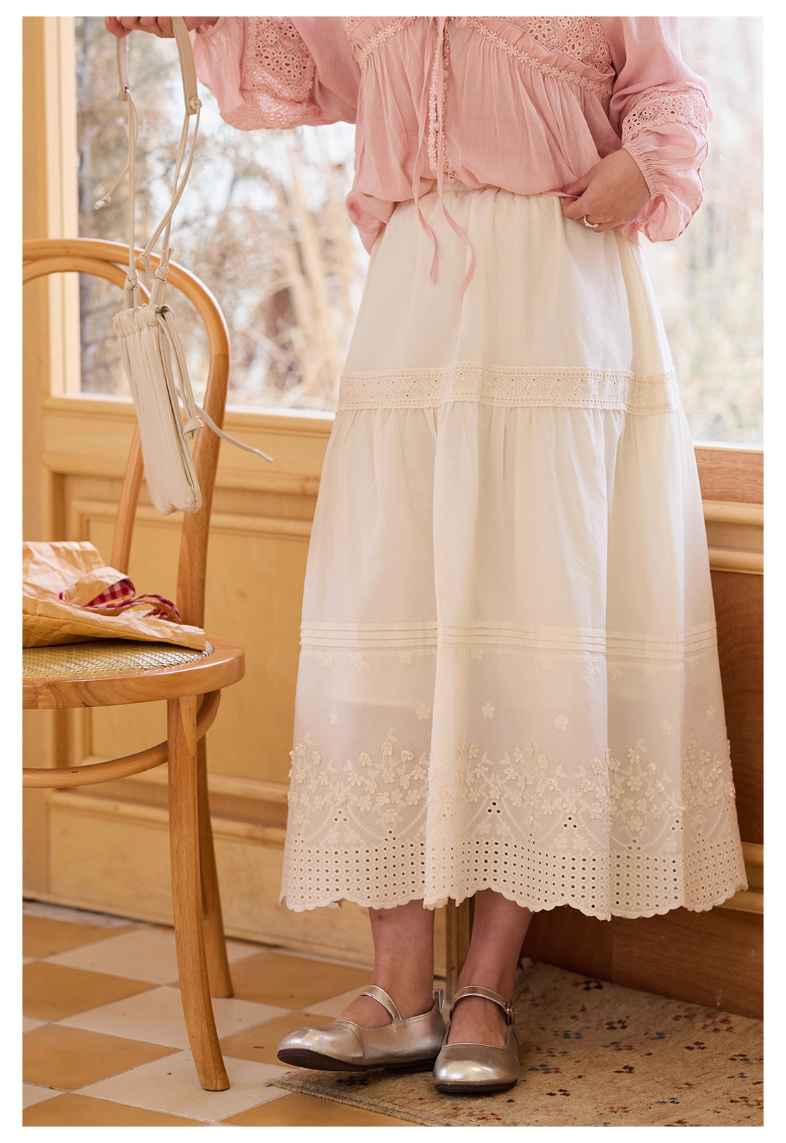 スカート裏地画像