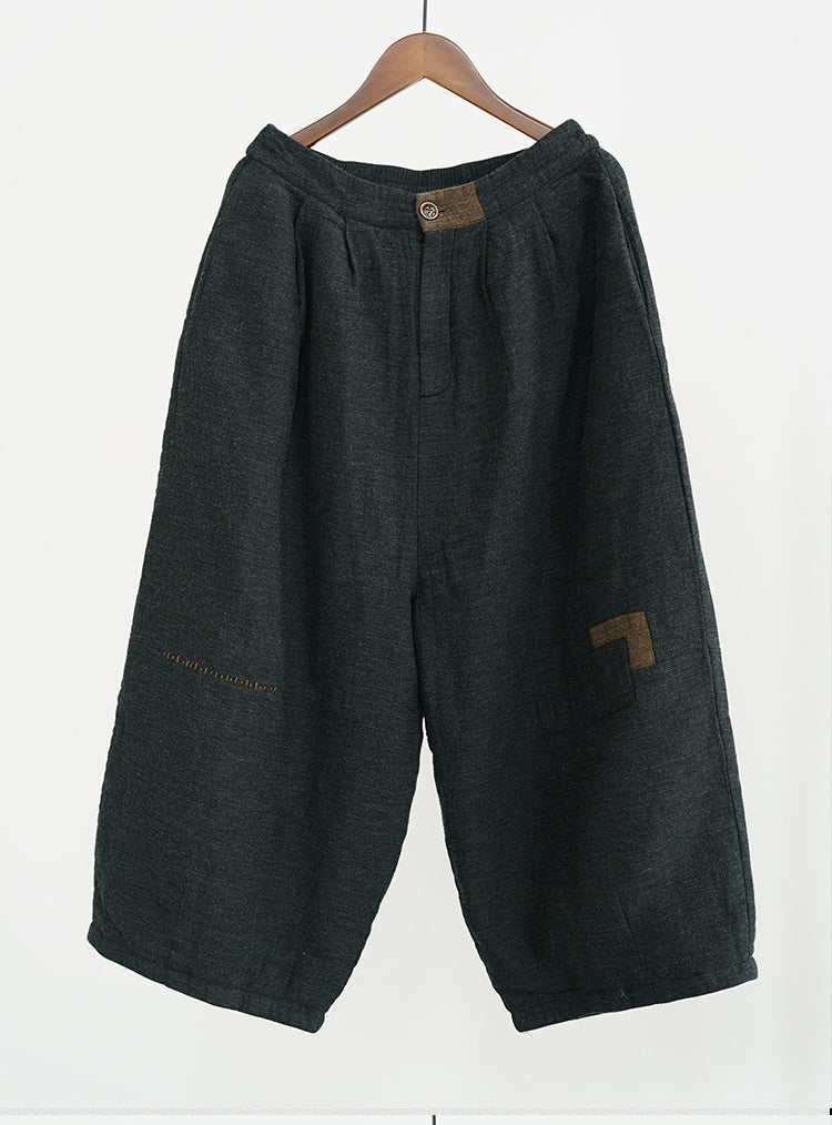2色展開◇秋冬 9部丈 バルーンワイドパンツ◇