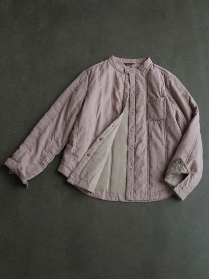 6色展開✩中綿バンドカラーシャツ✩