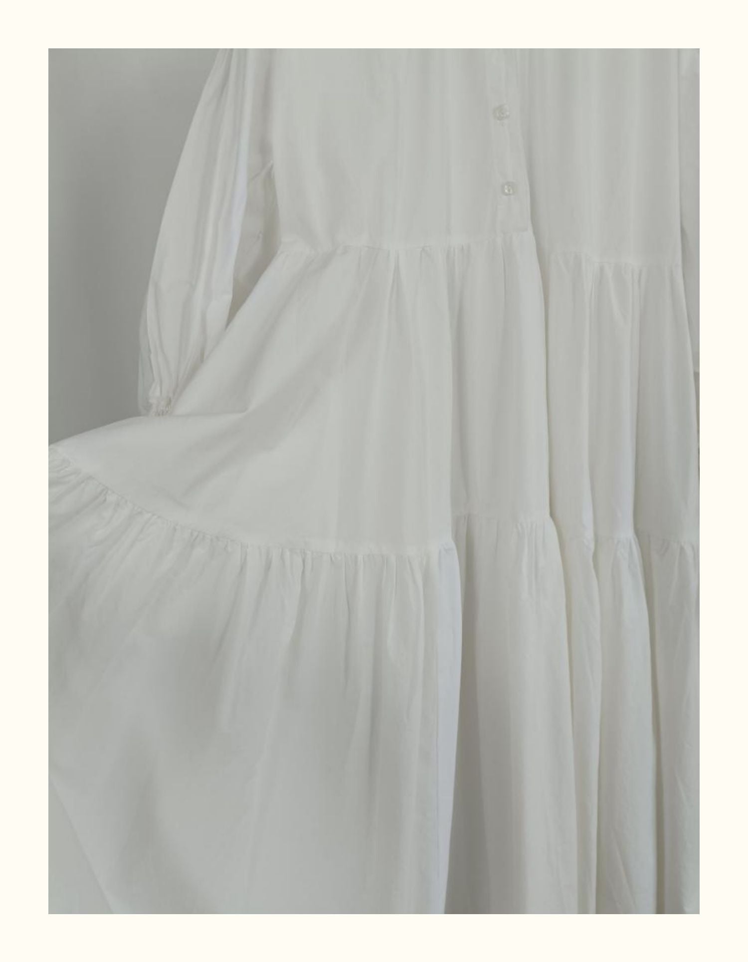 ワンピース 【CLANE/クラネ】TIERED ONE PIECE/ティアードワンピース