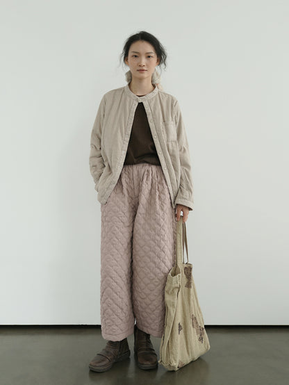 6色展開✩中綿バンドカラーシャツ✩