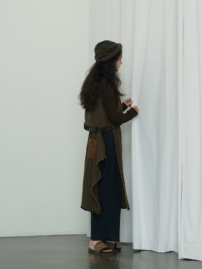 ◇2色展開◇コットンフリンジ  プリミティブベスト◇