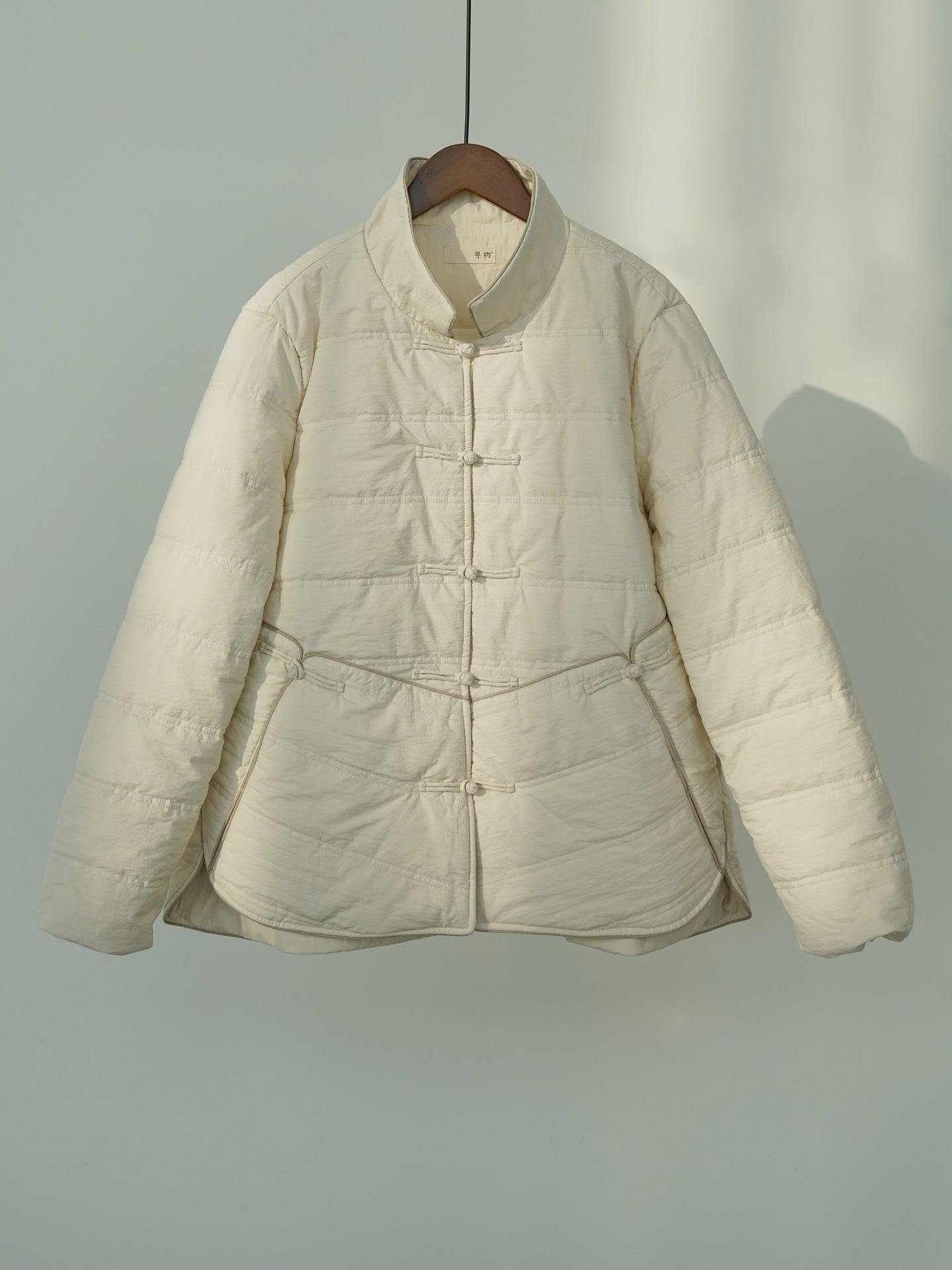 ２色展開◇軽量  暖か コットン スタンドカラー 中綿ジャケット◇