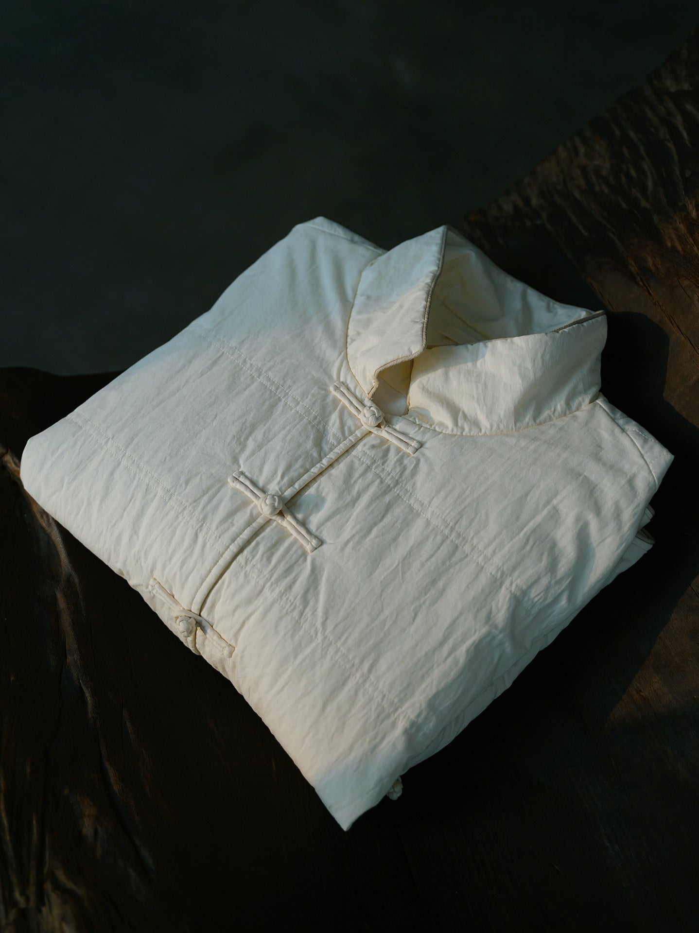 ２色展開◇軽量  暖か コットン スタンドカラー 中綿ジャケット◇