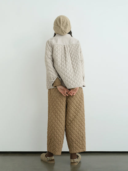 6色展開◇中綿バンドカラーシャツ◇