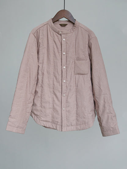 6色展開✩中綿バンドカラーシャツ✩