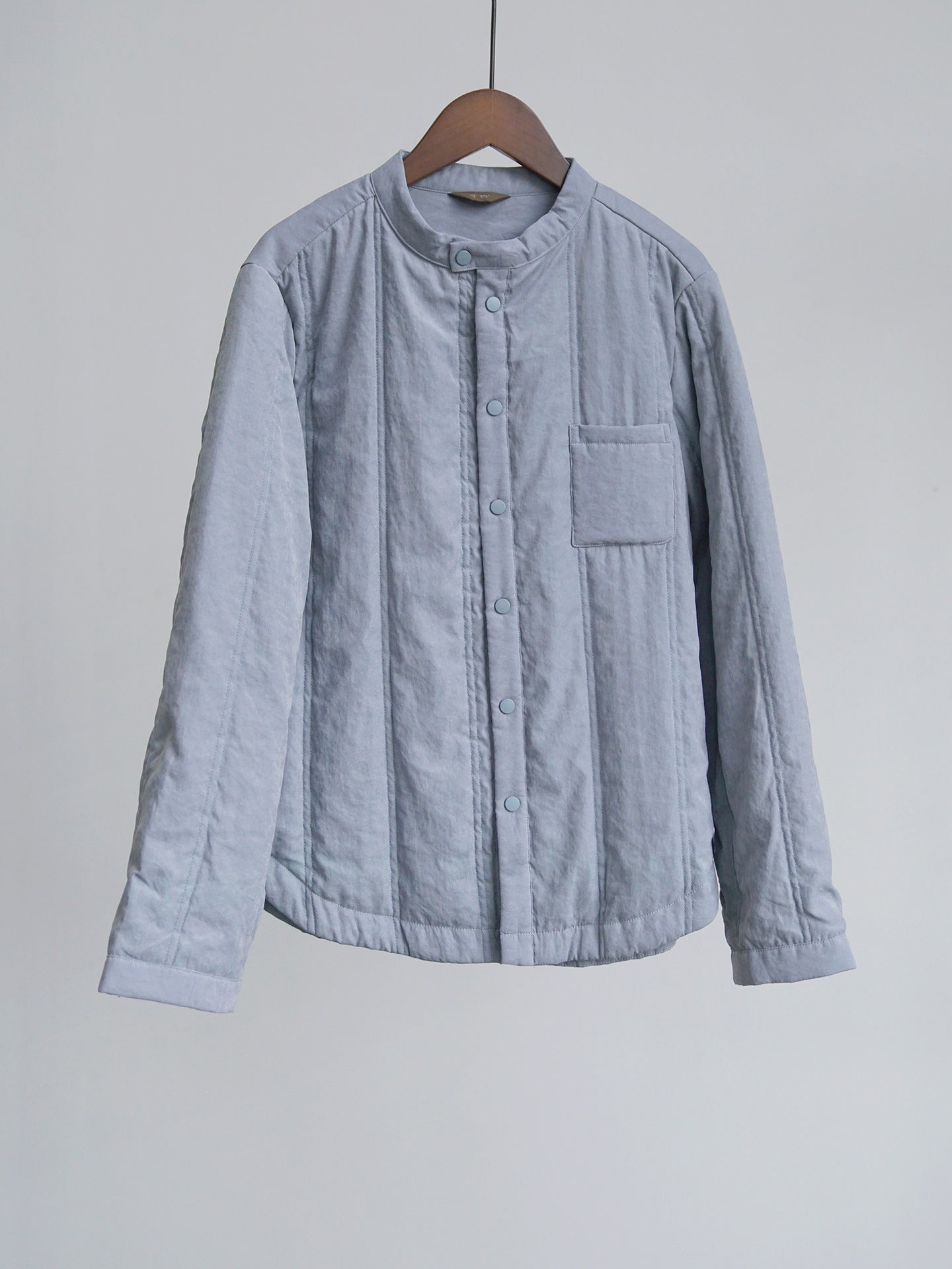 6色展開✩中綿バンドカラーシャツ✩