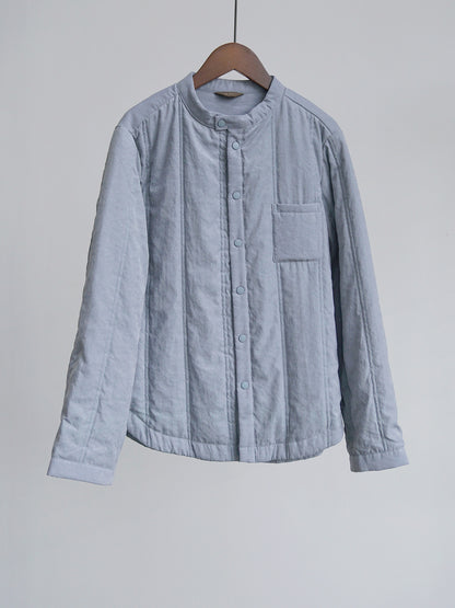 6色展開✩中綿バンドカラーシャツ✩