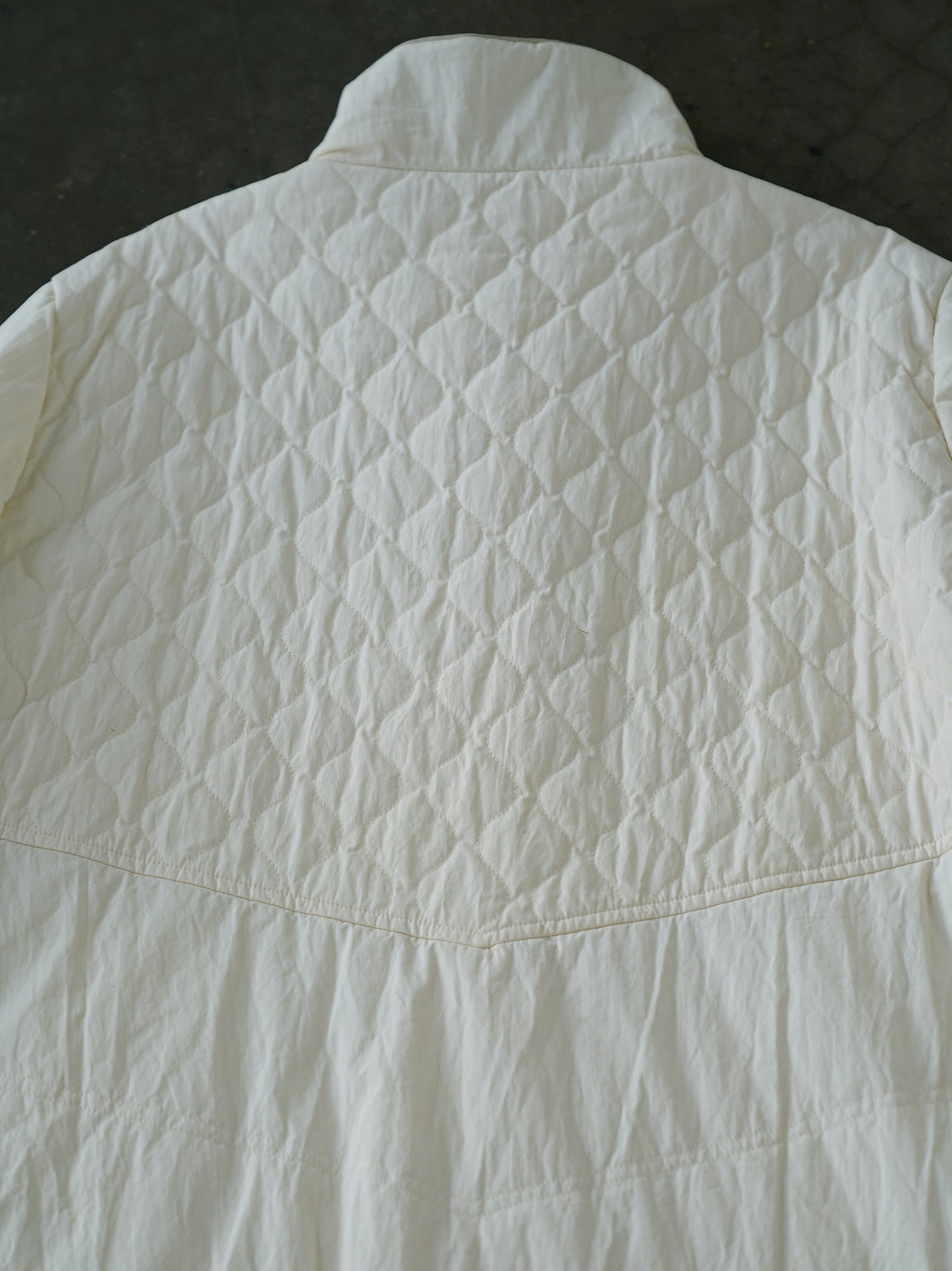 ２色展開◇軽量  暖か コットン スタンドカラー 中綿ジャケット◇