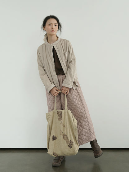 6色展開✩中綿バンドカラーシャツ✩