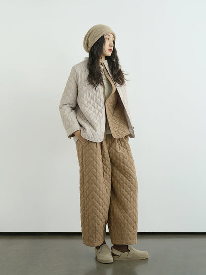 6色展開◇中綿バンドカラーシャツ◇