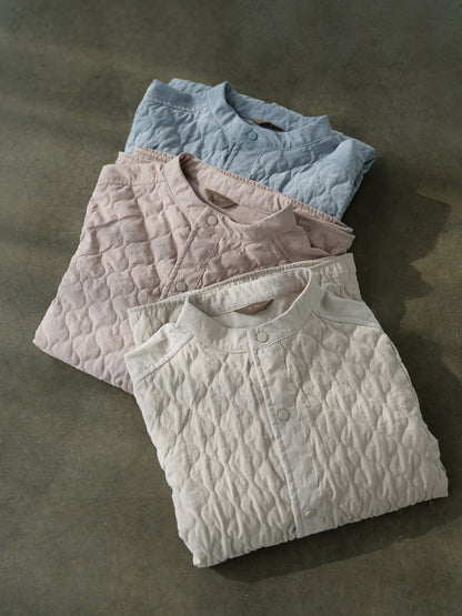 6色展開◇中綿バンドカラーシャツ◇